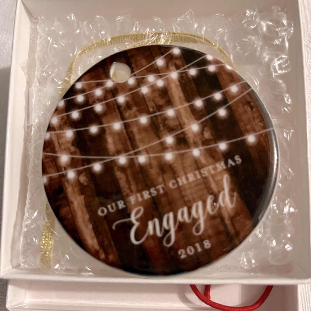 2018 Engaged ornament